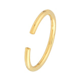 14K Gold Open Polished 5MM Bangle