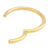 14K Gold Open Polished 5MM Bangle