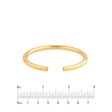 14K Gold Open Polished 5MM Bangle