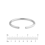14K Gold Open Polished 5MM Bangle