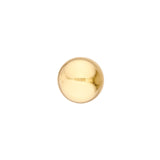 14K Gold 12MM Ball Stud Earrings