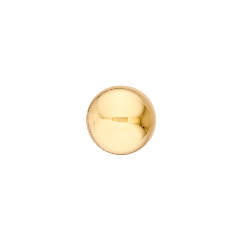 14K Gold 16MM Ball Stud Earrings