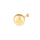 14K Gold 16MM Ball Stud Earrings