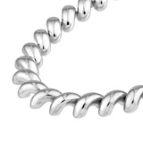 Sterling Silver Coiled San Marco Bracelet