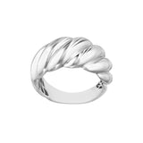 Sterling Silver Braided Dome Ring