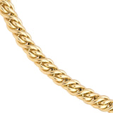 14K Gold Small Twisted Cable Chain Necklace