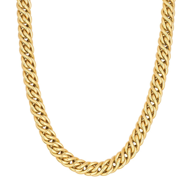 14K Gold Twisted Cable Chain Necklace