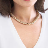 14K Gold Twisted Cable Chain Necklace