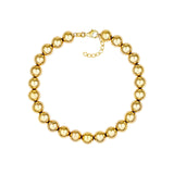 14K Gold 8MM Bead Bracelet