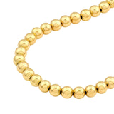 14K Gold 4MM Bead Bracelet