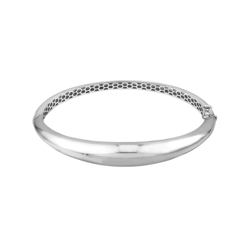 Sterling Silver Graduated Bangle