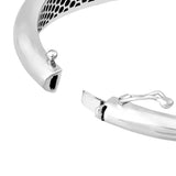 Sterling Silver Graduated Bangle
