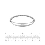 Sterling Silver Graduated Bangle