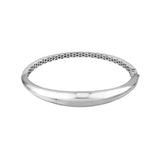 Sterling Silver Graduated Bangle