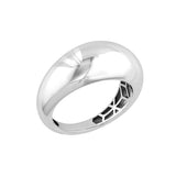 Sterling Silver Thick Polished Dome Ring