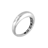 Sterling Silver Polished Dome Ring