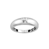 Sterling Silver Polished Dome Ring