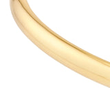 14K Gold Classic Dome Bangle