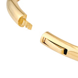 14K Gold Classic Dome Bangle