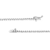 14K Gold 2.00 Carat Graduated Diamond Tennis Necklace