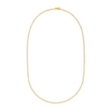 14K Gold 1.3MM Diamond Tennis Necklace