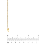 14K Gold 1.3MM Diamond Tennis Necklace