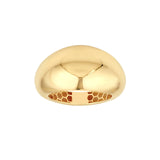 14K Gold Graduating Dome Band