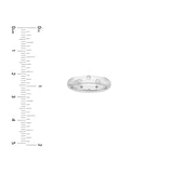 14K Gold Staggered Diamond Ring