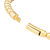 14K Gold Graduated Bead Bangle