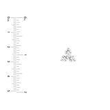 14K Gold 4.2MM Trio Diamond Stud Earrings