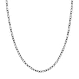 14K Gold Diamond Bezel Tennis Necklace
