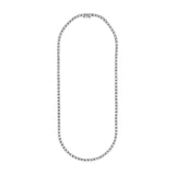 14K Gold Diamond Bezel Tennis Necklace