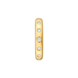 14K Gold Straight Diamond Eternity Band
