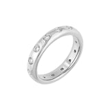 14K Gold Straight Diamond Eternity Band