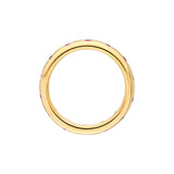 14K Gold Straight Ruby Eternity Band