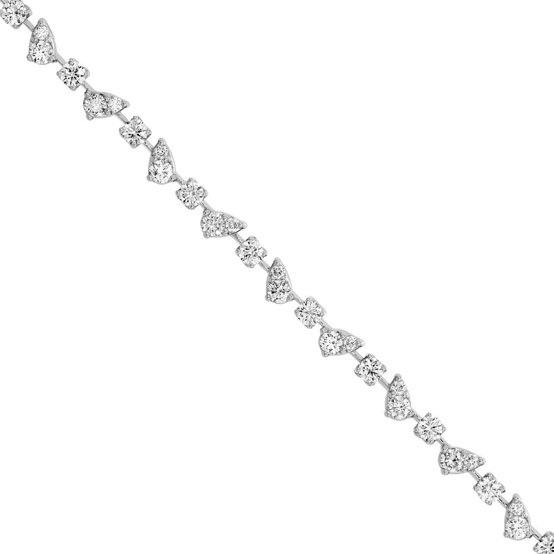 14K Gold Multi Round Shape Bracelet