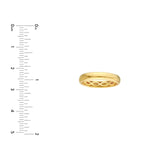 14K Gold Classic Round Band
