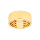 14K Gold 8MM Flat Gold Band