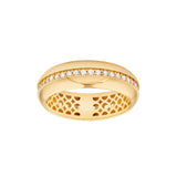 14K Gold 0.40 Carat Diamond Channel Band
