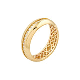 14K Gold 0.40 Carat Diamond Channel Band