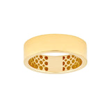 14K Gold Flat Gold Band