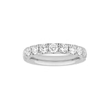 14K Gold Halfway Eternity Diamond Band