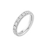 14K Gold Halfway Eternity Diamond Band