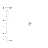 14K Gold Diamond Martini Bezel Stud Earrings