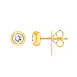 14K Gold 0.50 Carat Diamond Stud Earrings