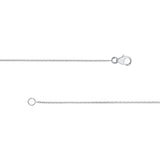 14K Gold Teal and Blue Sapphire Blossom Necklace