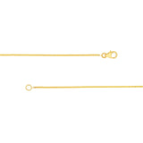 14K Gold Pink Sapphire and Ruby Blossom Necklace