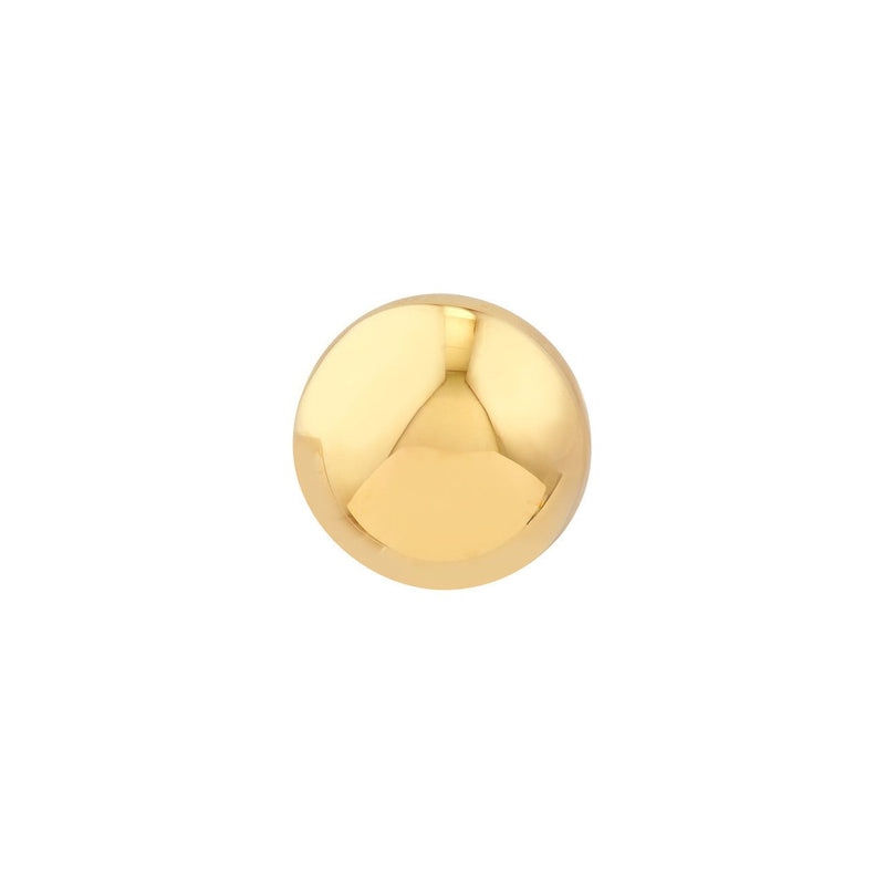 14K Gold 10MM Ball Stud Earrings