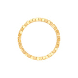 14K Gold Hexagonal Fashion Band