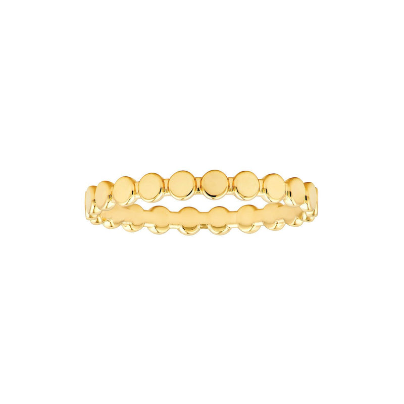 14K Gold Oval Fashion Band